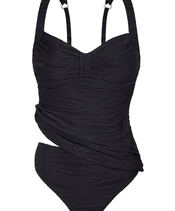 Alternative view of TANKINI EN TELA JACKARD CON CORP. C/TRABA.
