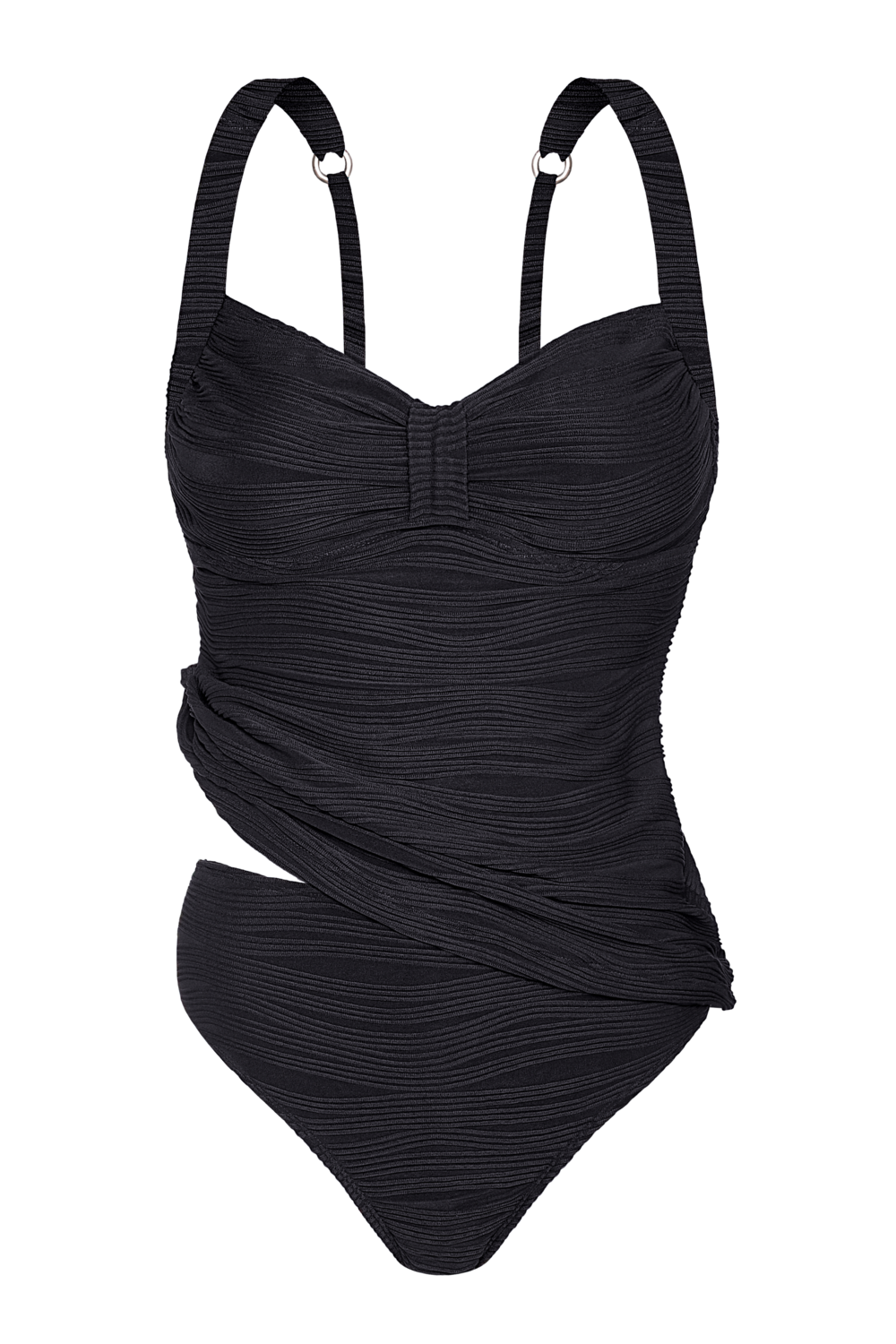 TANKINI EN TELA JACKARD CON CORP. C/TRABA. - Imagen 2